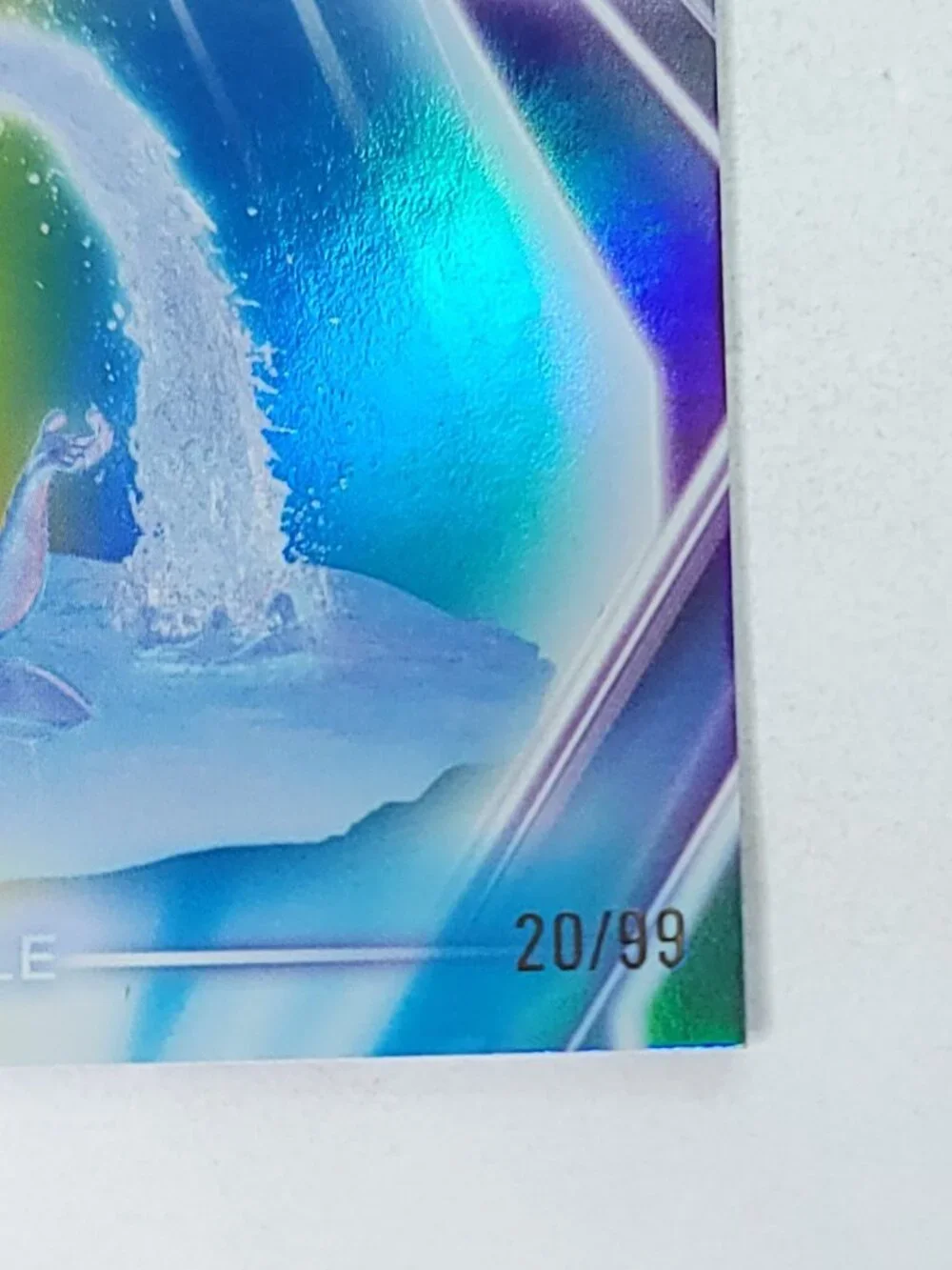 Wade Ripple Topps 2026 Disney Neon Holo Parallel Refractor Limited 20/99 - Picture 3 of 5
